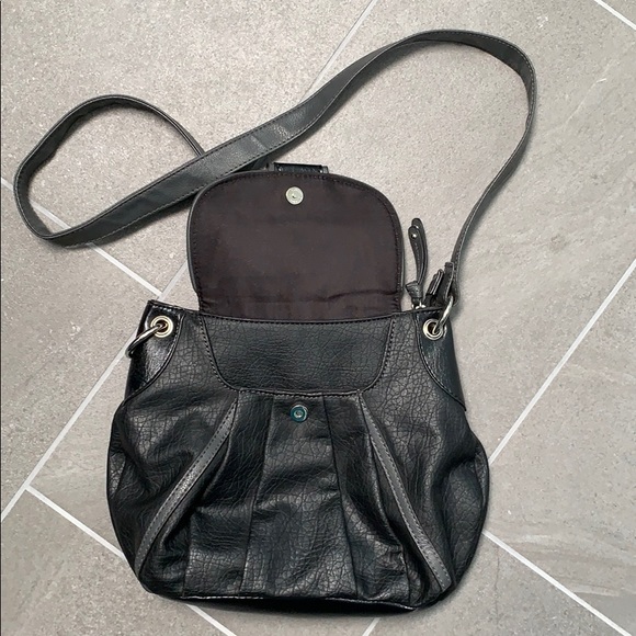 Black and grey over the shoulder purse - Picture 4 of 4